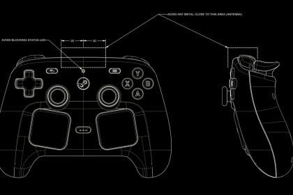 Steam Controller de Valve con detalles técnicos