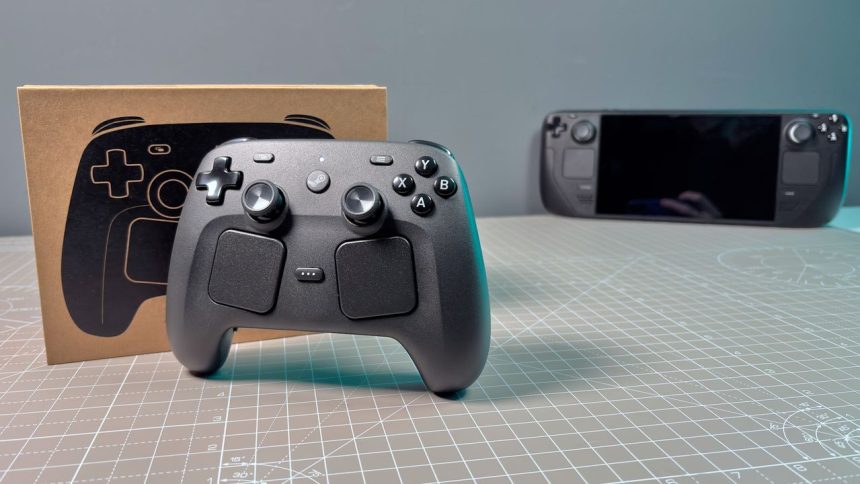 Steam Controller con énfasis en los motores hápticos