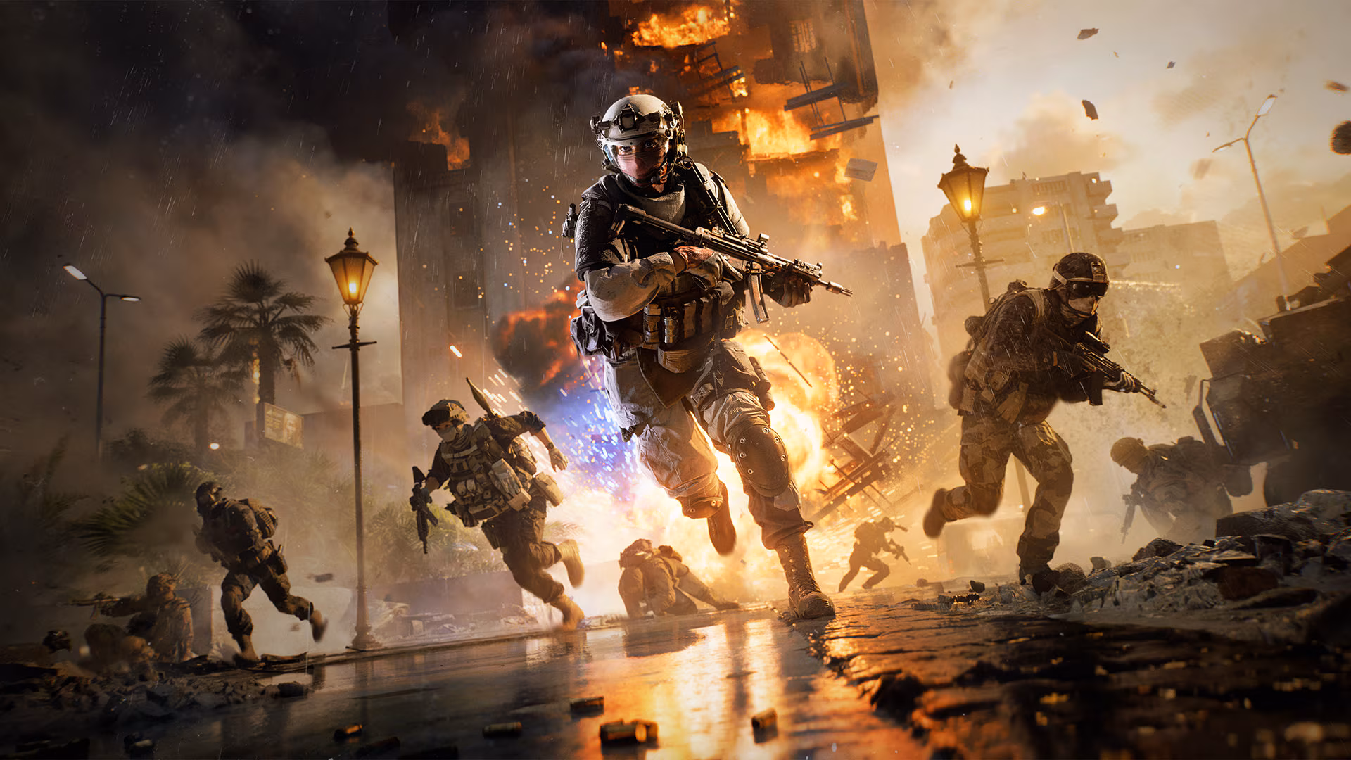Jugador con M16A4 en Battlefield 6 Season 3